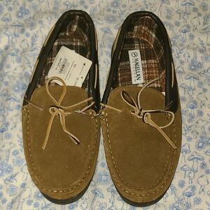 Magellan Outdoors Men's Tan Suede Loafers